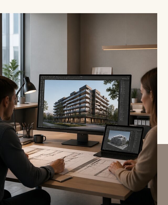 3D визуализация архитектуры и объектов строительства в Азове
