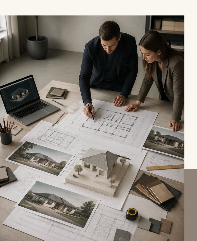 Проекты одноэтажных домов 13 на 13 под ключ в Азове